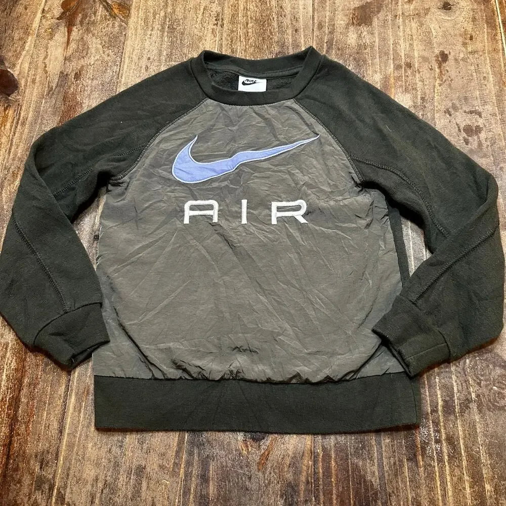 Nike Sweatshirt sz XS (4) Green Nike Air Sweatshirt